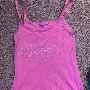 Vintage PINK tank top!!